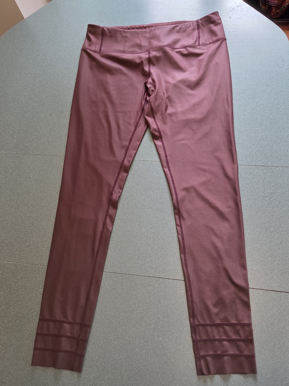MPG Women's Plum High-Waist Athletic Leggings